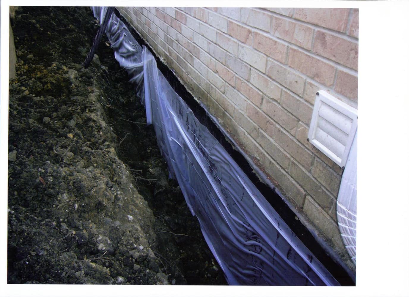 Foundation Waterproofing Outside