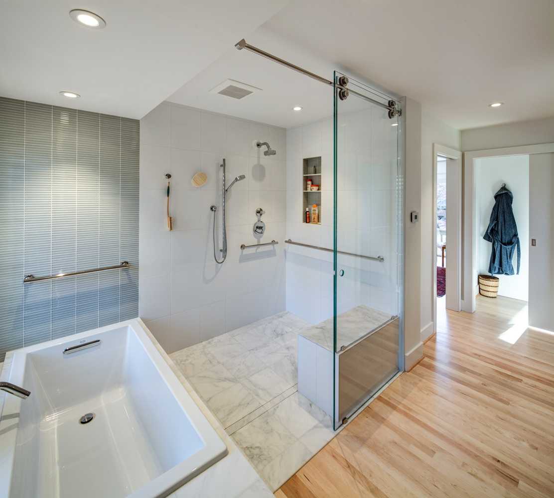 Aging-In-Place Bathroom Remodel