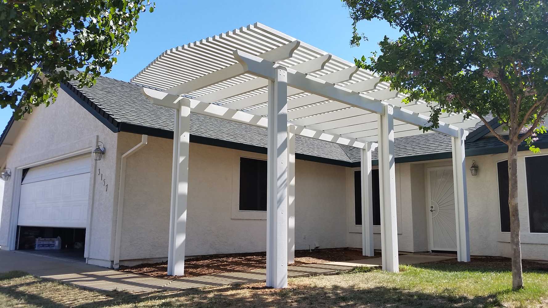 Alumawood shade structure