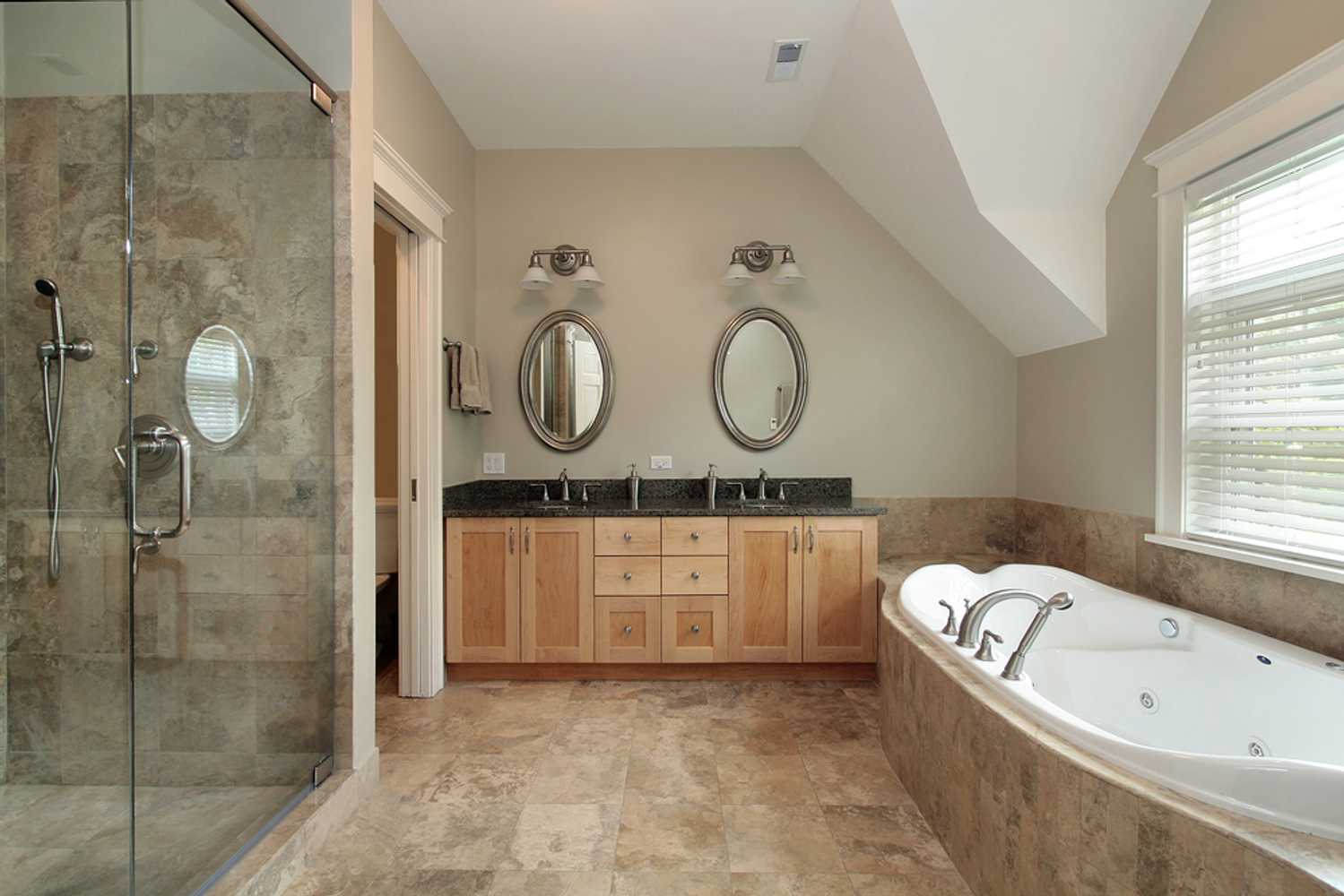 Bathroom Design & Remodeling Project Photos by OTM Designs & Remodeling Inc.