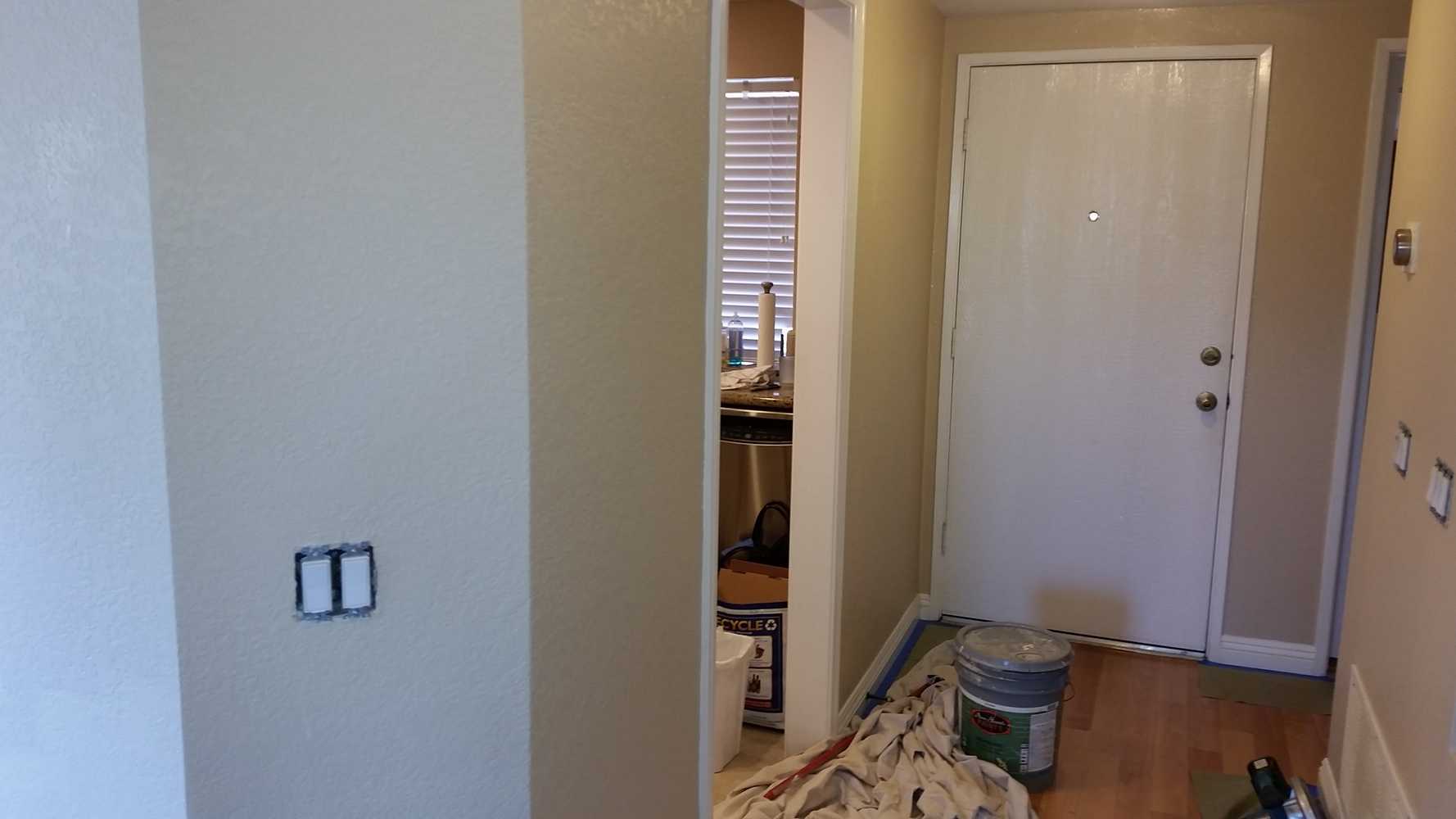 East County residential painting job.