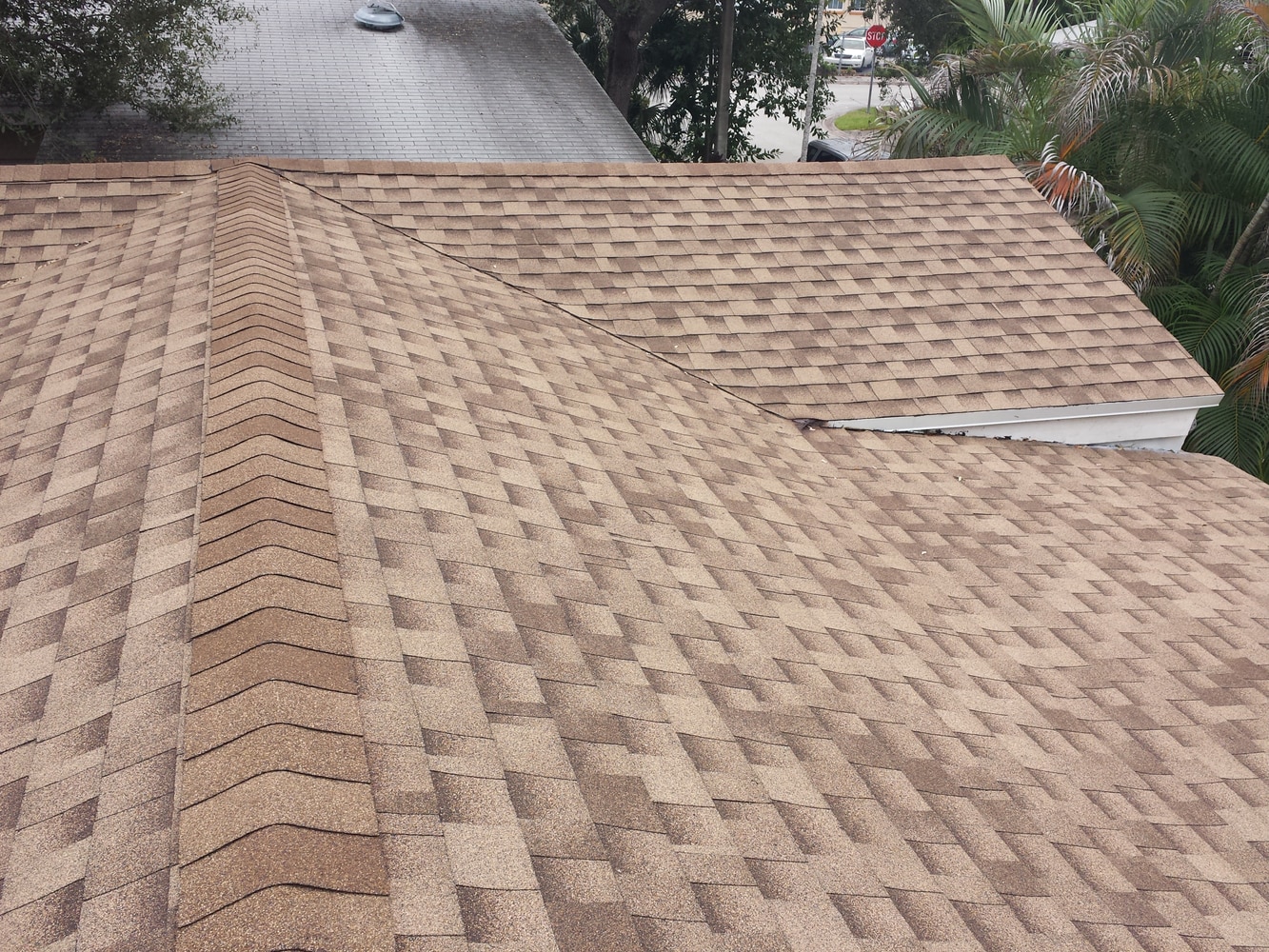 GAF system shingle roof in Coral Gables/Coconut Grove