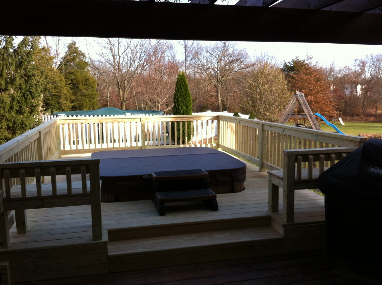 Hot Tub Deck