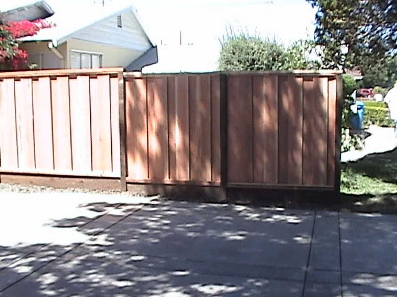 Board on board fence