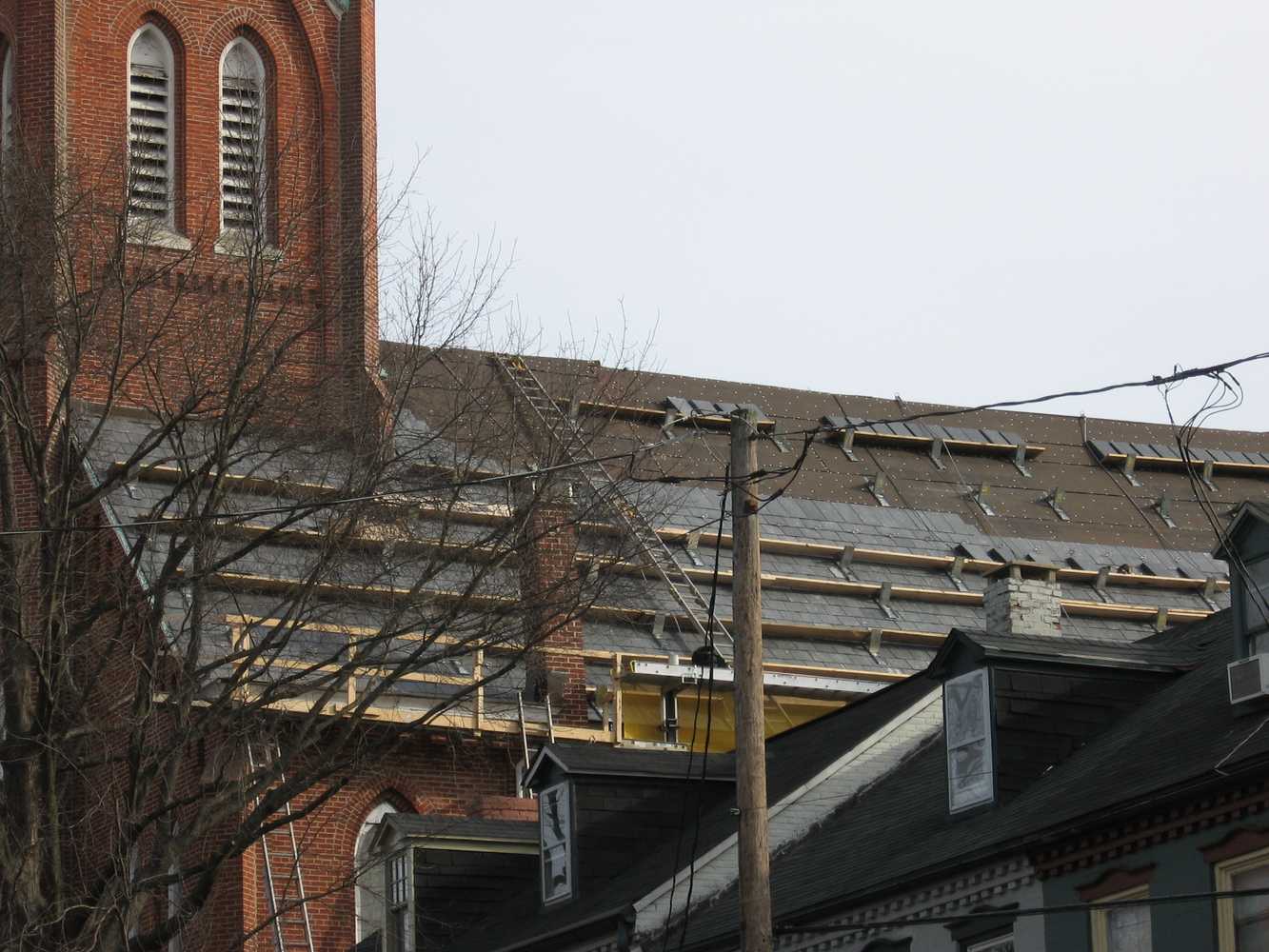 Crossroads Mennonite Church Slate Roof