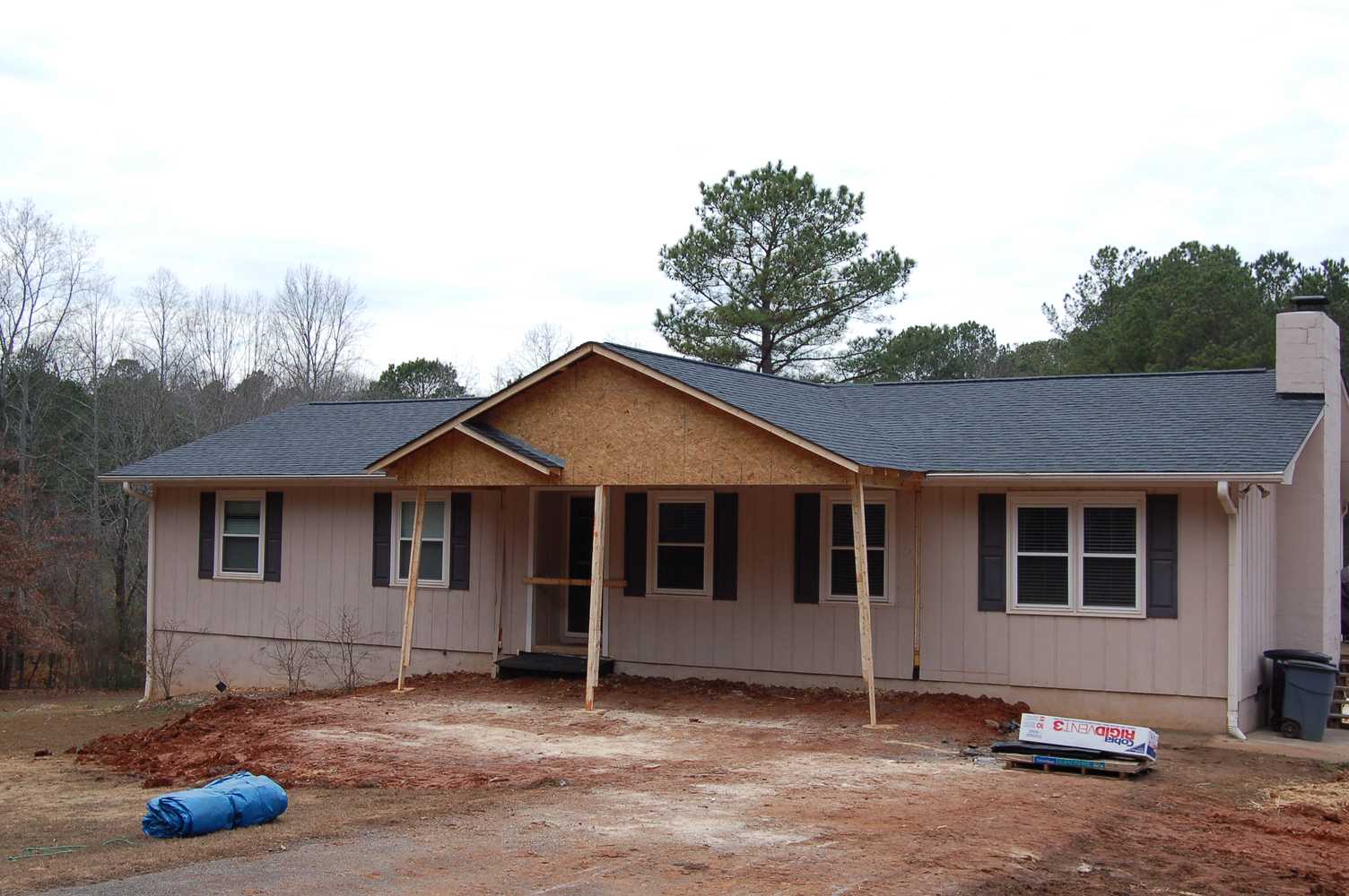 Fowler Homes Inc Garage addition and House Remodeling project.