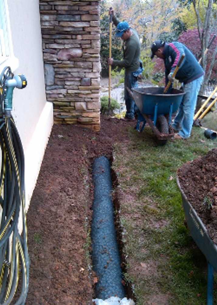 French Drain systems the right way!!