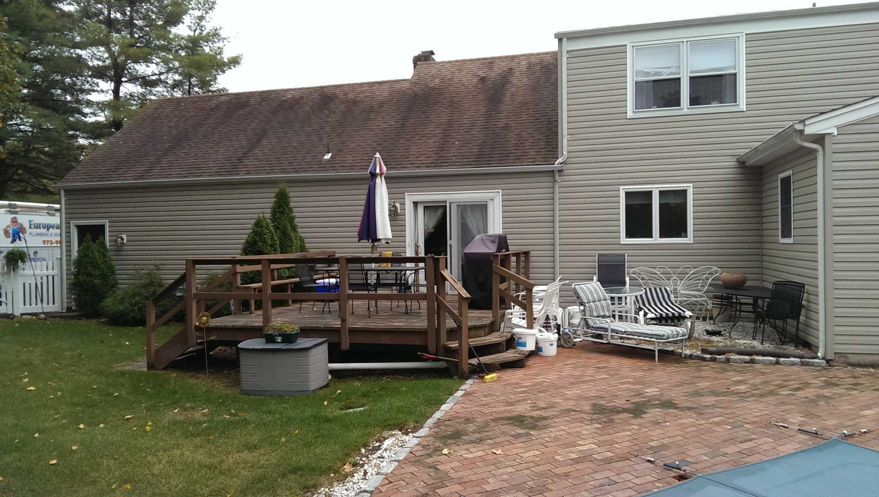 Montvale deck replacement.