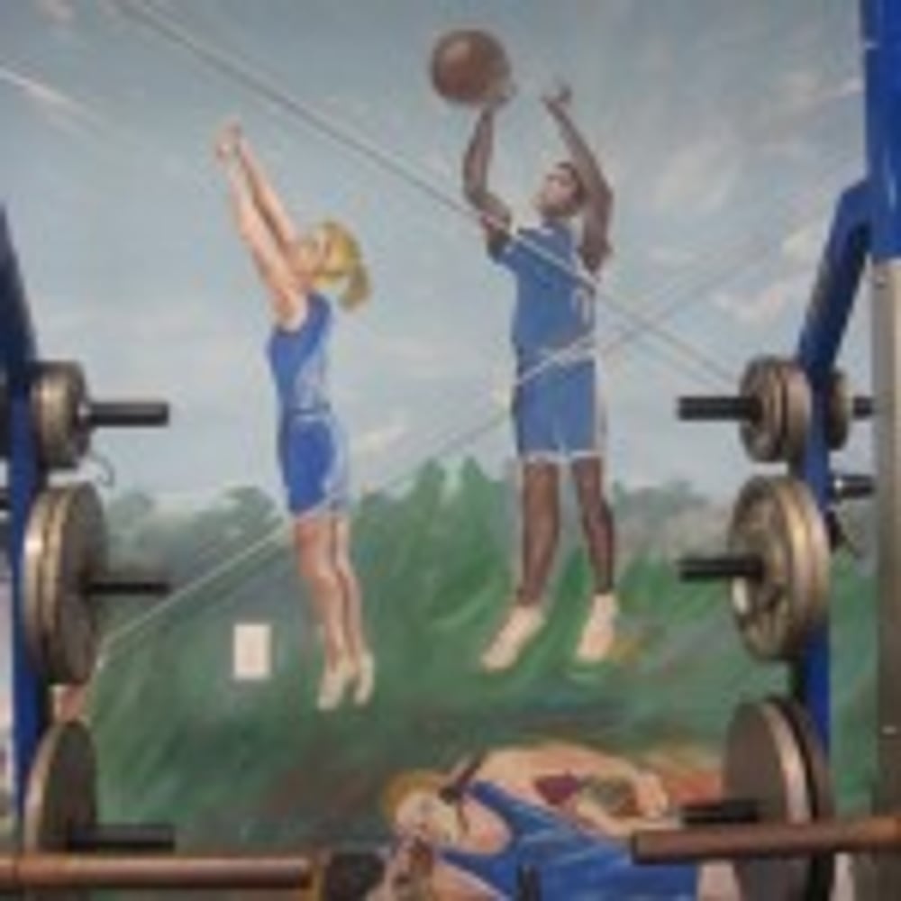 Rocket Club Weight Room by C.H.I. Construction Inc.