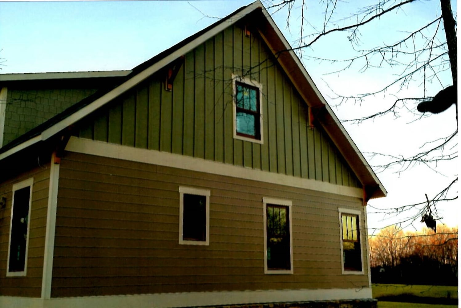 James Hardie fiber cement siding 