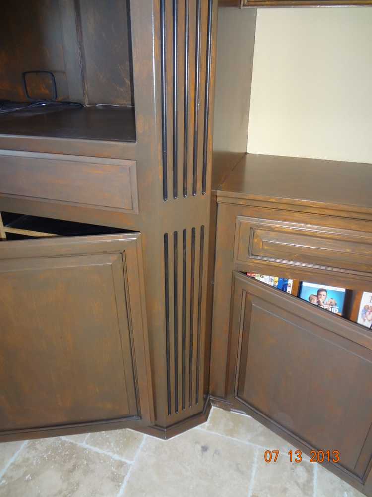Faux Cabinet Repaint from J & J Painting Services