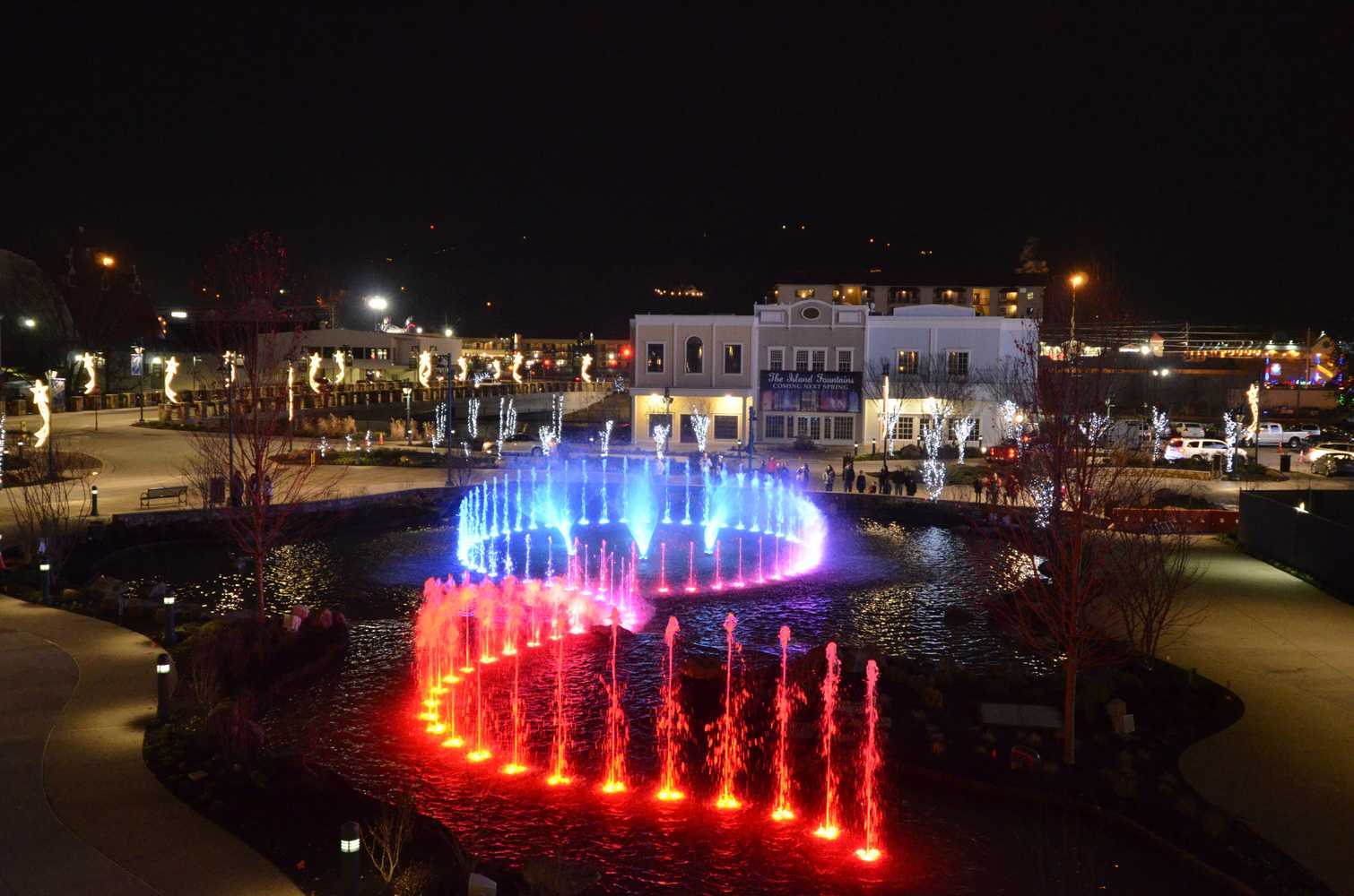 Pigeon Forge Show Fountain