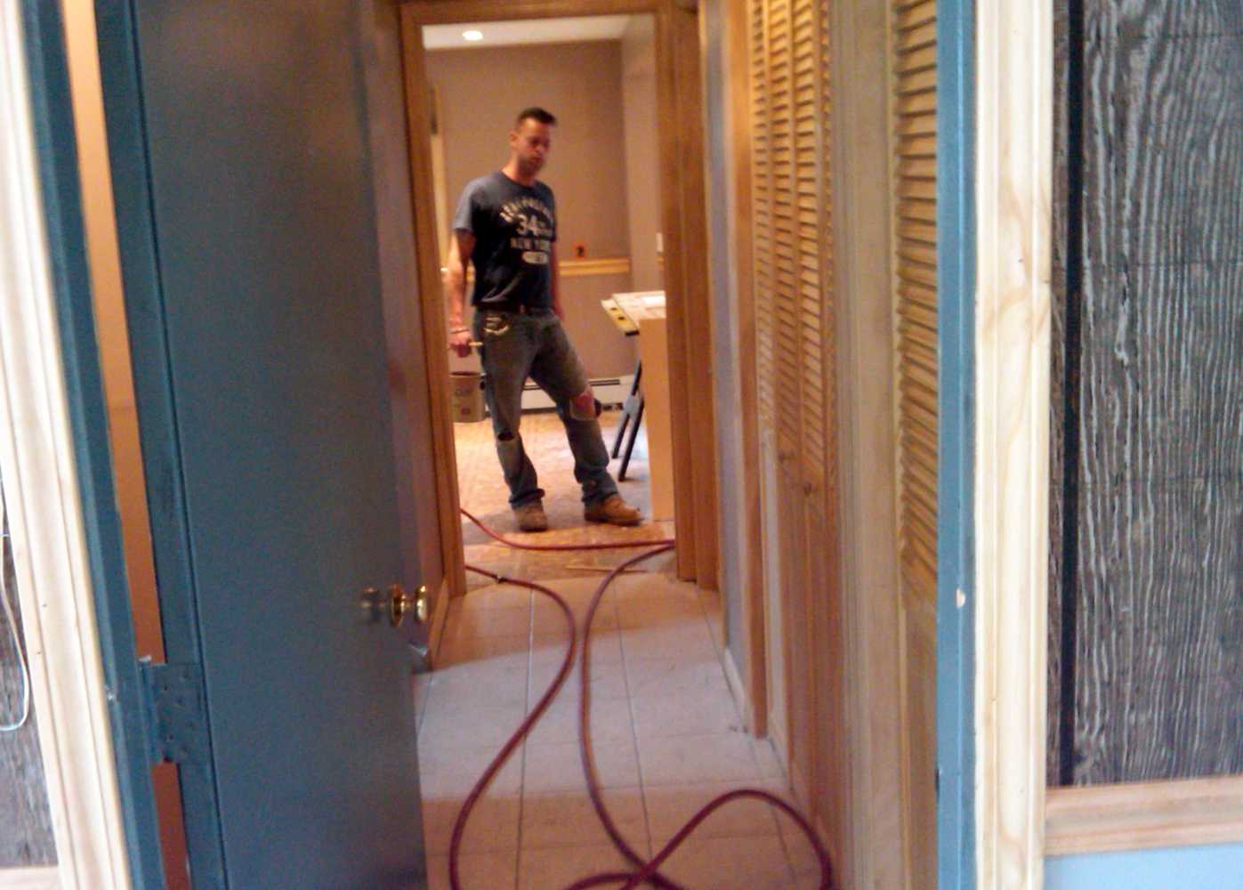 lower level dwelling complete restoration....flood damaged