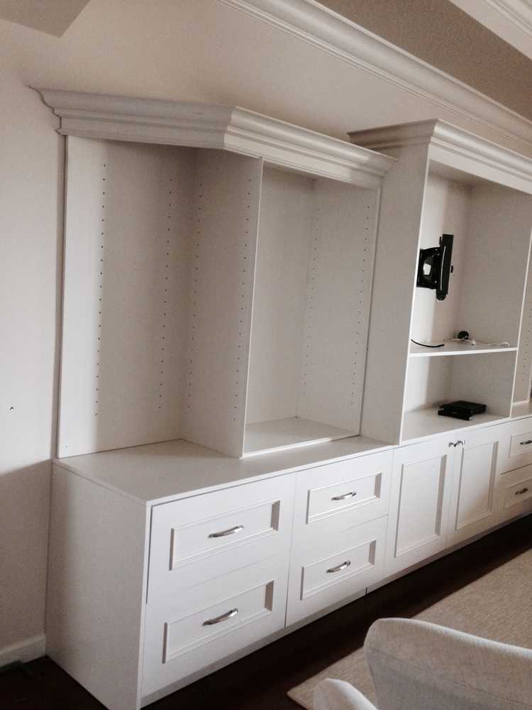 Custom built Wall/TV unit