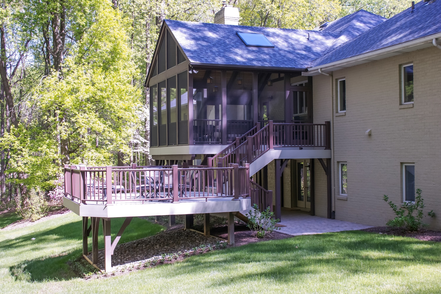 Porch Addition from Hunts End Remodeling,LLC