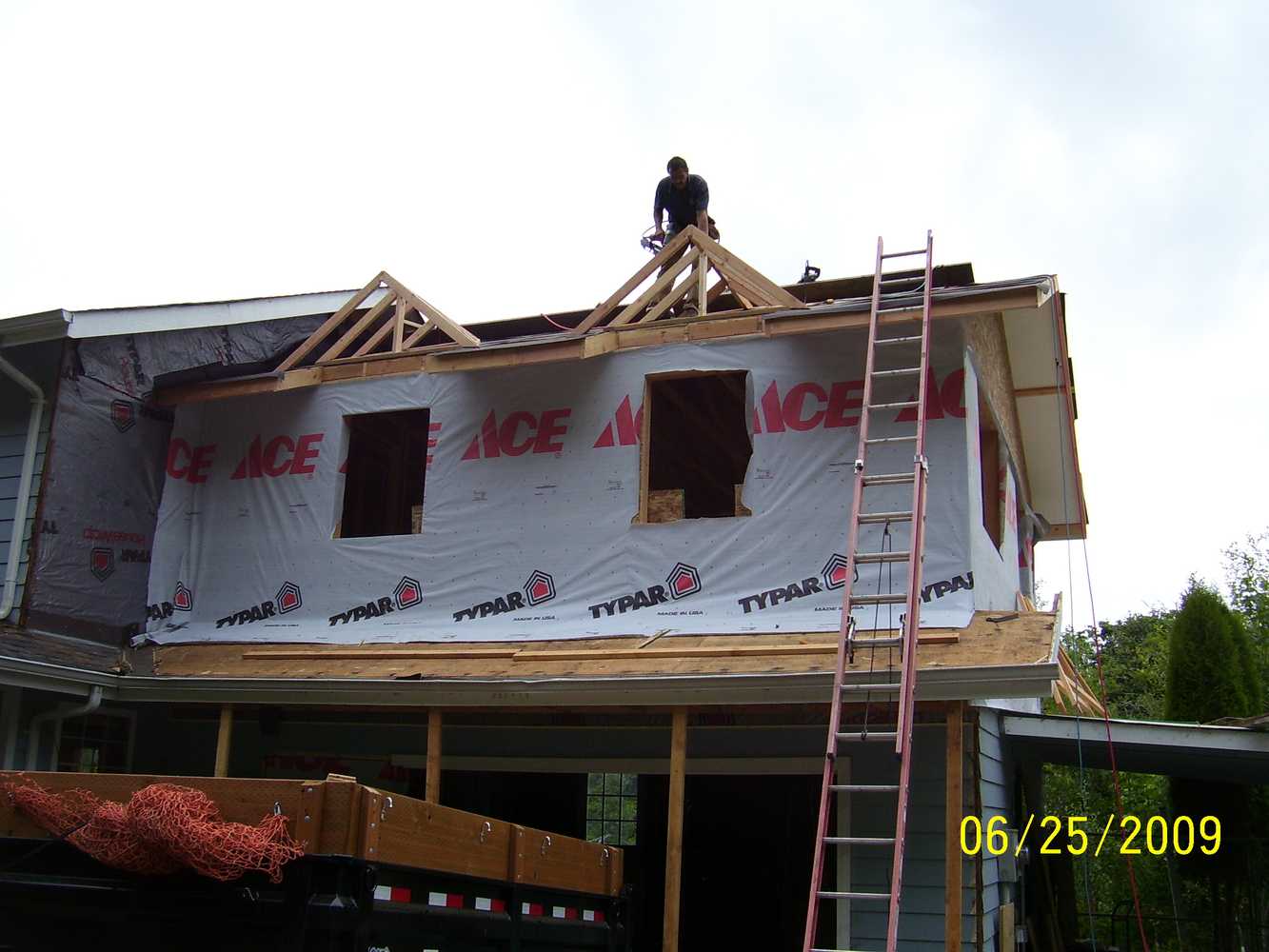 Addition of Bonus Room Above Garage