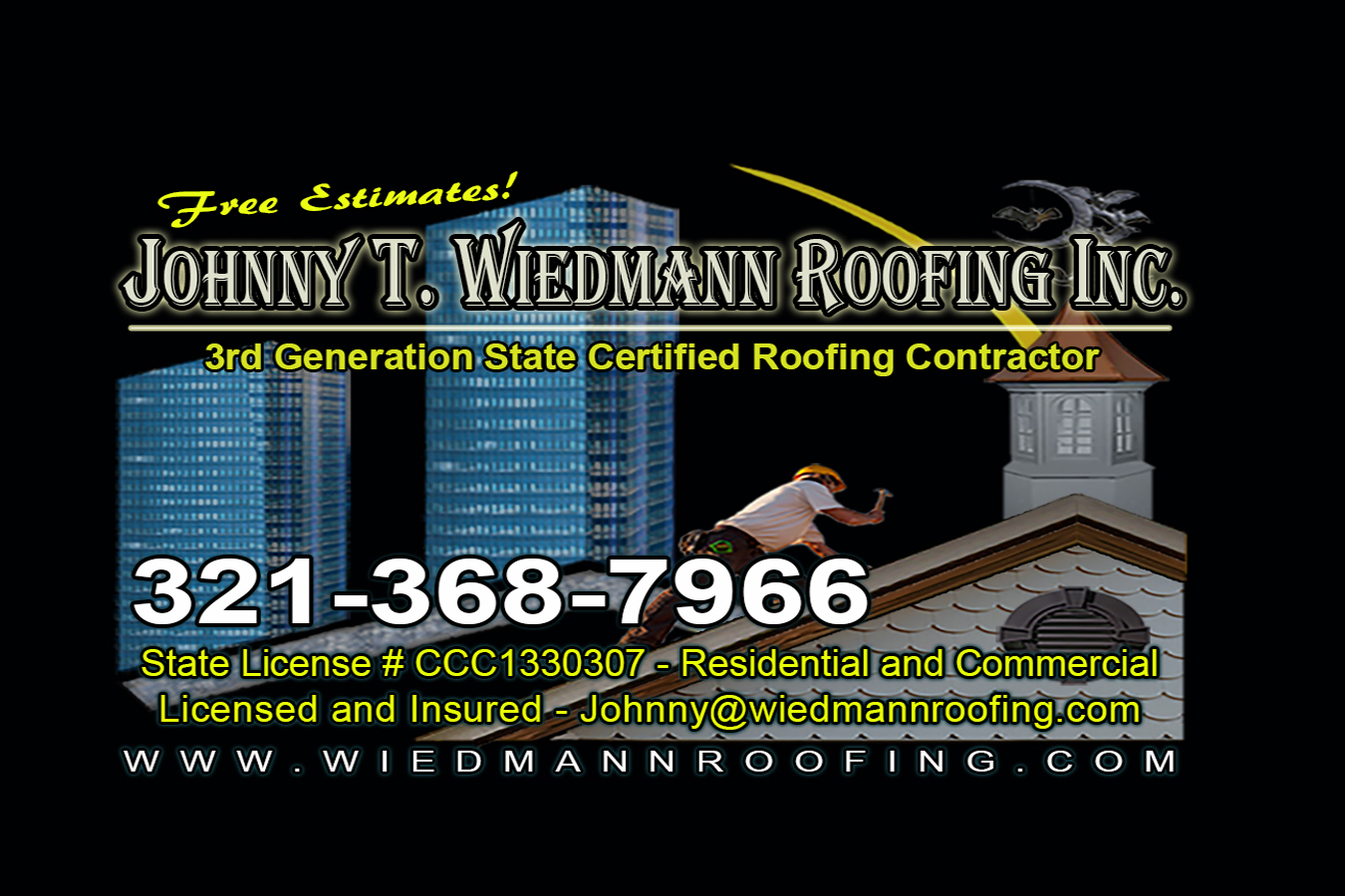 Johnny T. Wiedmann Roofing Inc. (Formerly City Beautiful Roofing Inc.)