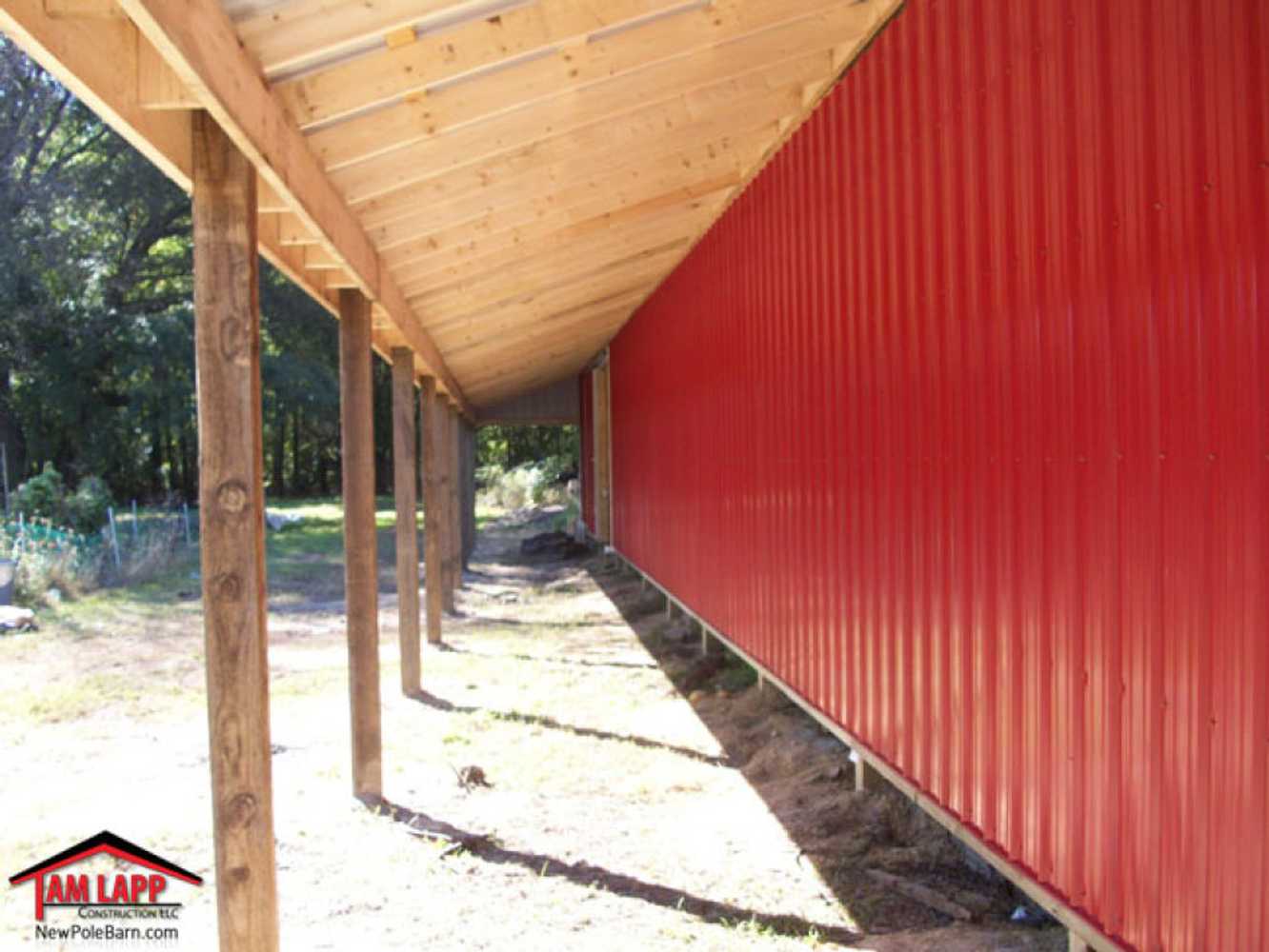 30'W x 90'L x 10'H Agricultural Pole Building in Freehold, New Jersey