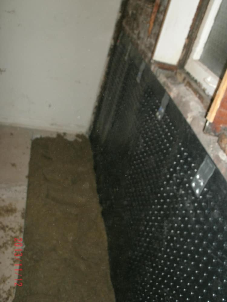 Foundation Waterproofing Inside