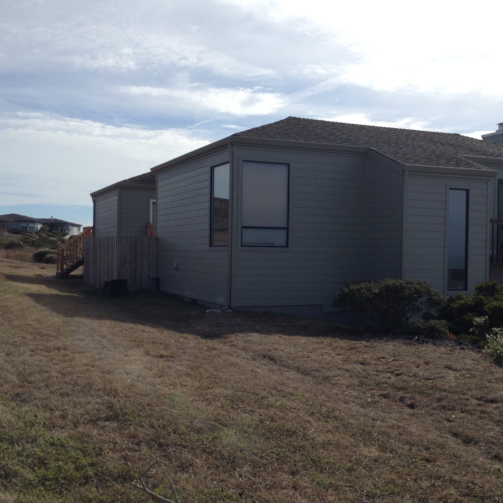Siding and a new deck