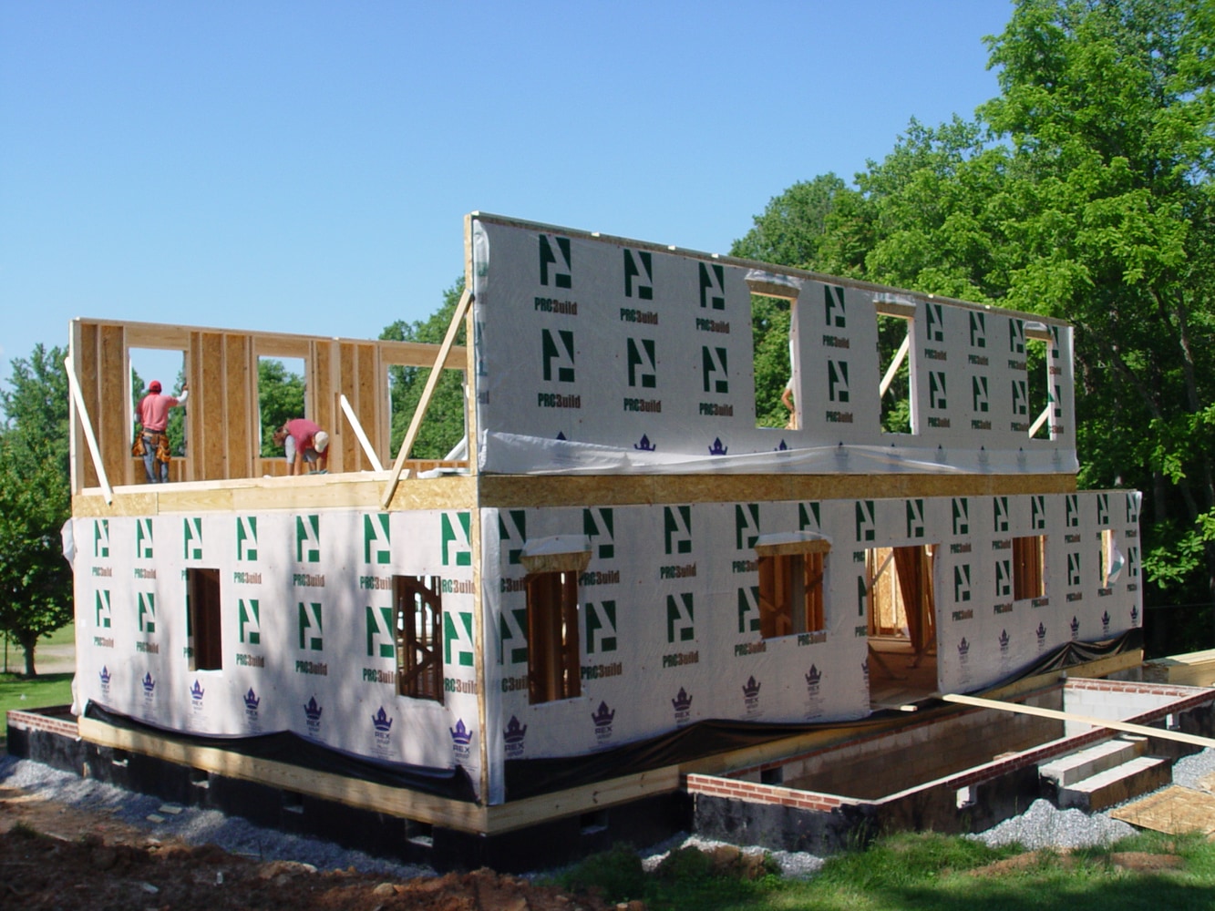 Turn of the century home demolished and new custom home built