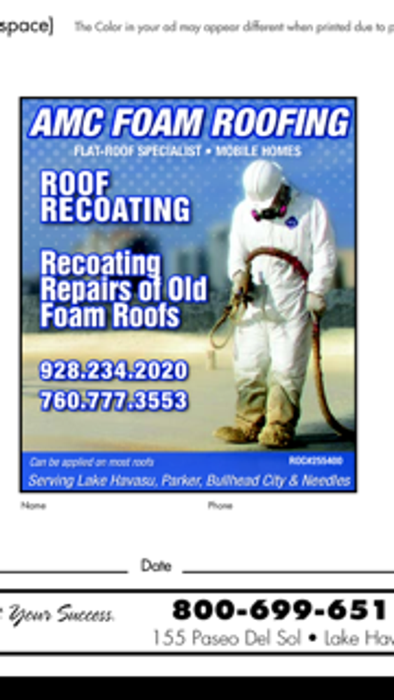 Photo(s) from A M C Foam Roofing Contractor