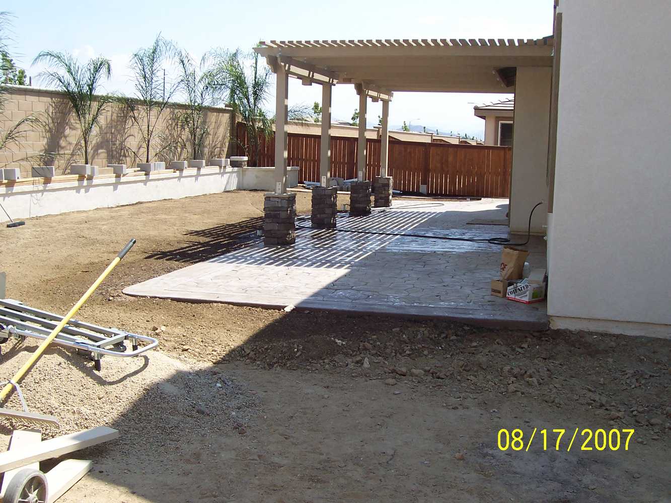 Landscape, concrete, sod and more