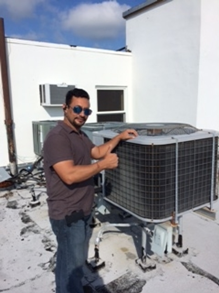 New AC Trane installation in south Beach