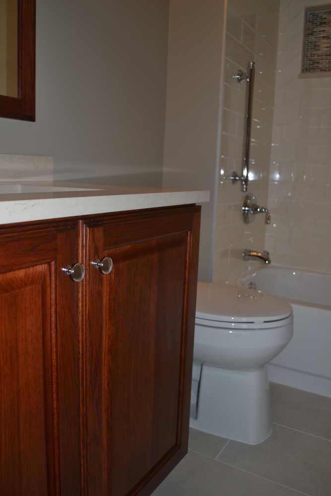 Hall Bath Remodel Westchester, IL