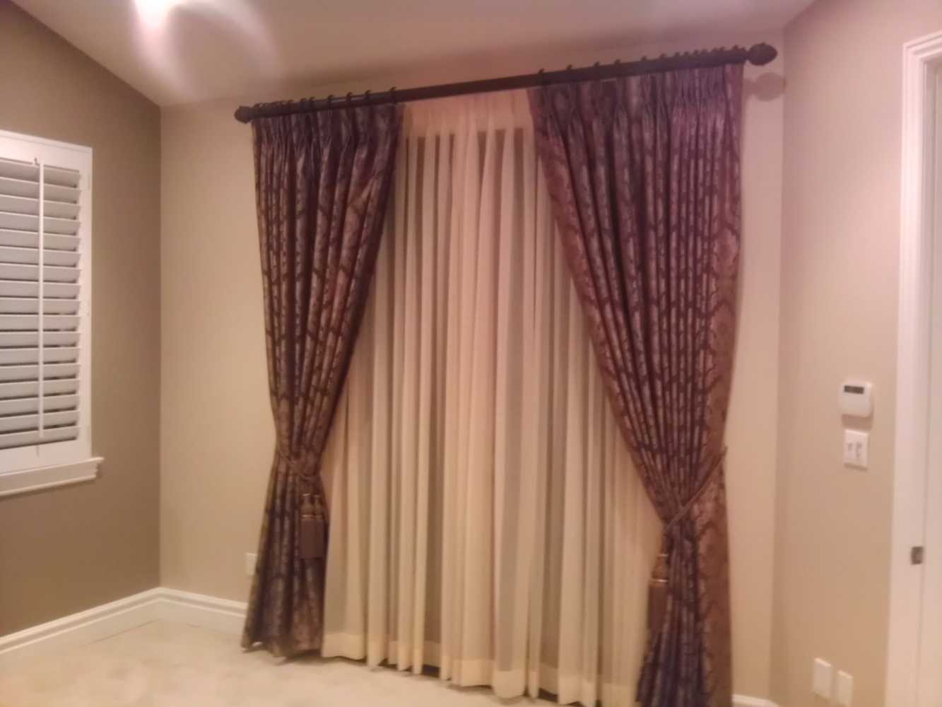 window blind and drape installer Project 1