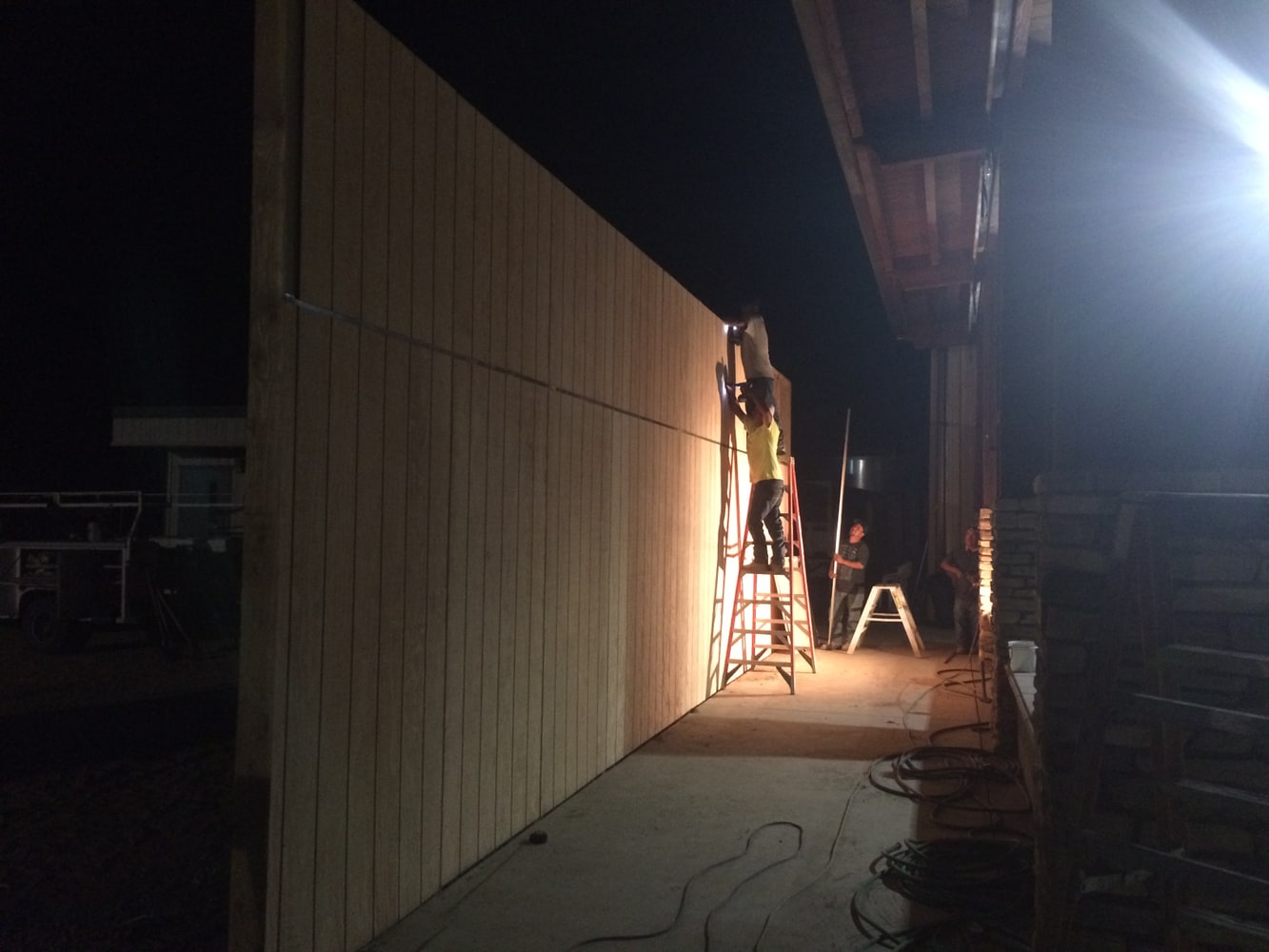 T1-11 8o.c. X 12 high at the San Joaquin wine company