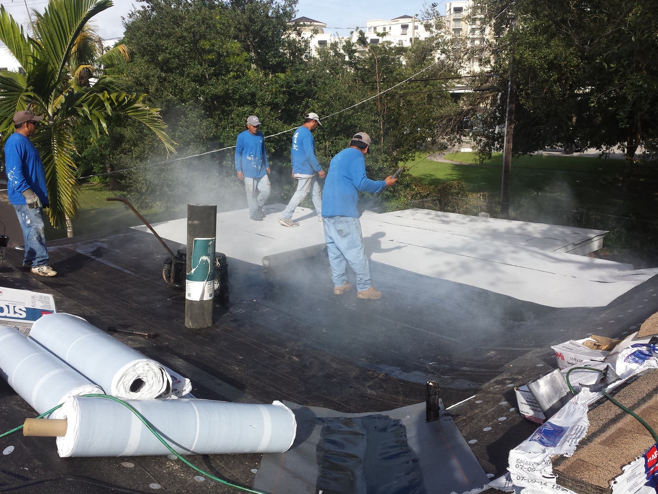 GAF system shingle roof in Coral Gables/Coconut Grove