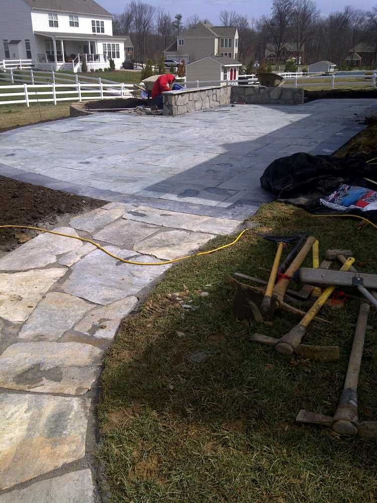 Paver Patio and Walkway