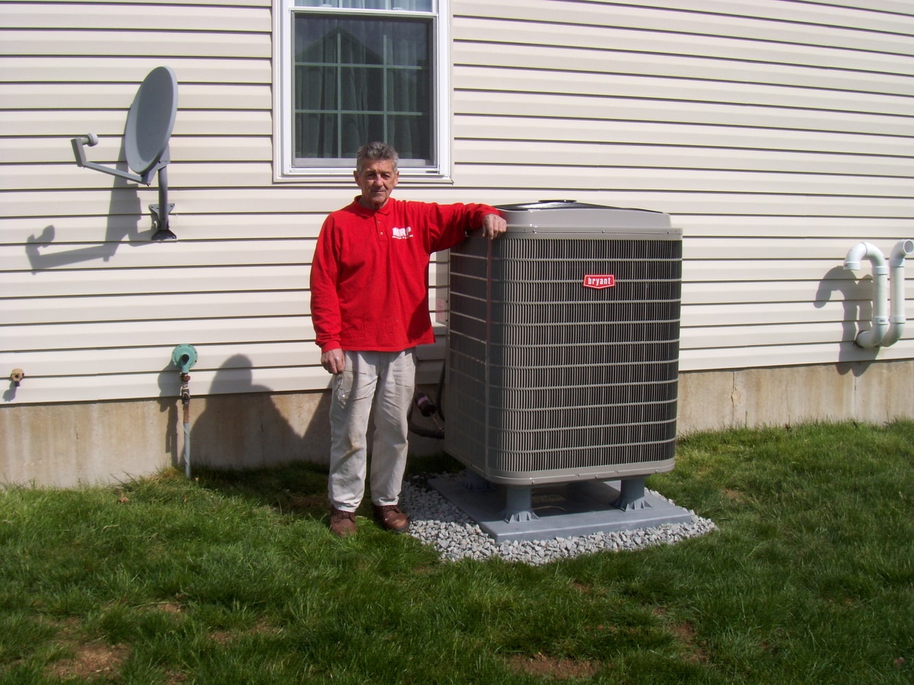 95% gas furnace HYBRID system with 18 seer BRYANT heatpump