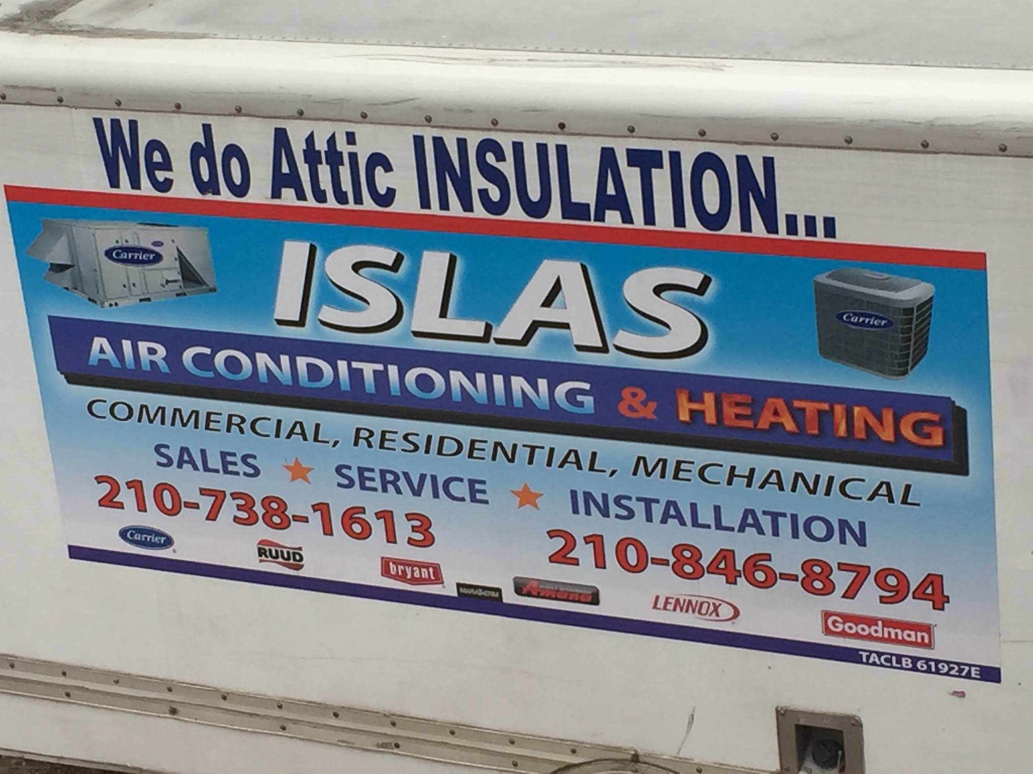 Islas Air Conditioning TACLB61927E