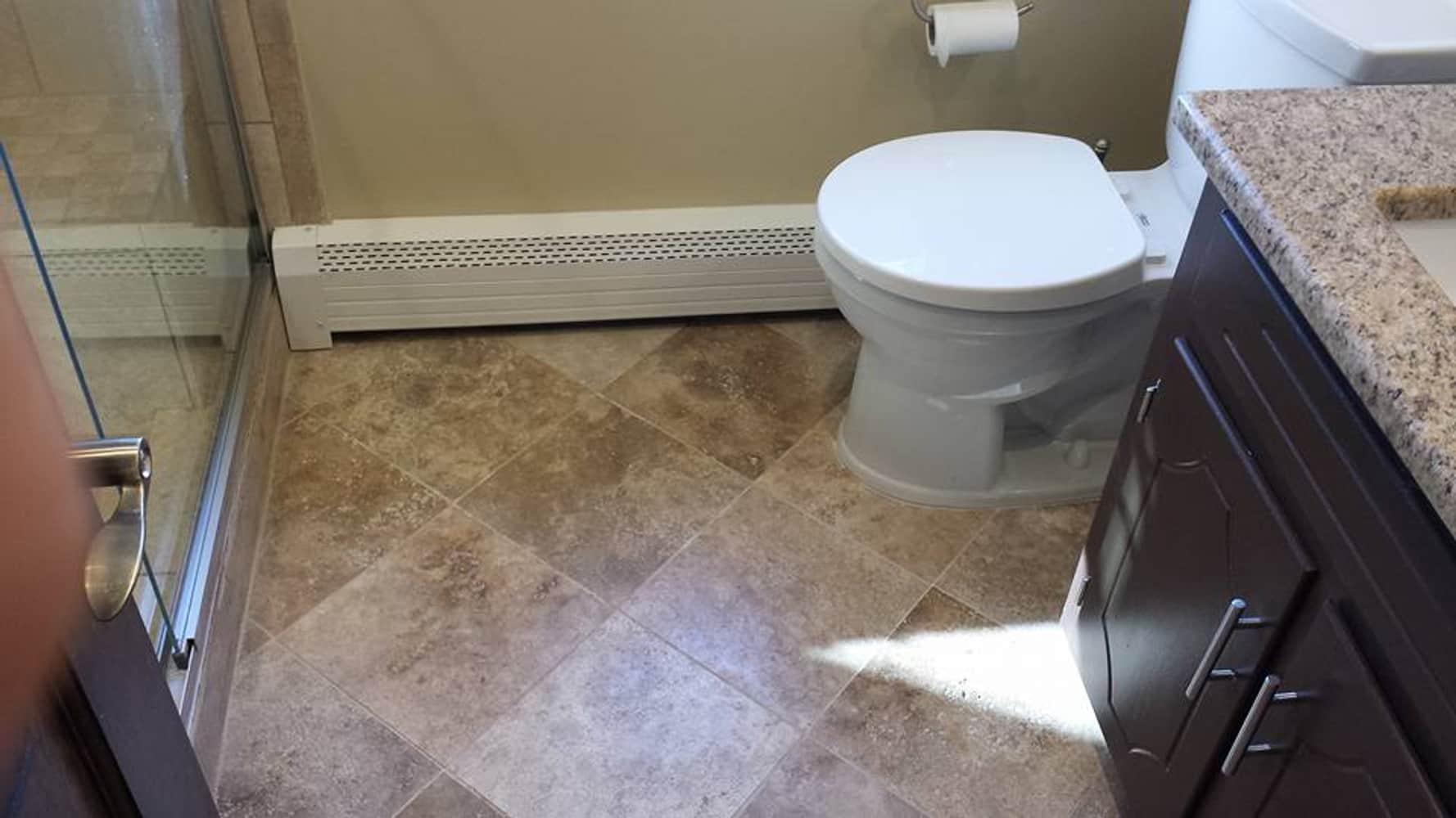 Master and half bath. remodel 