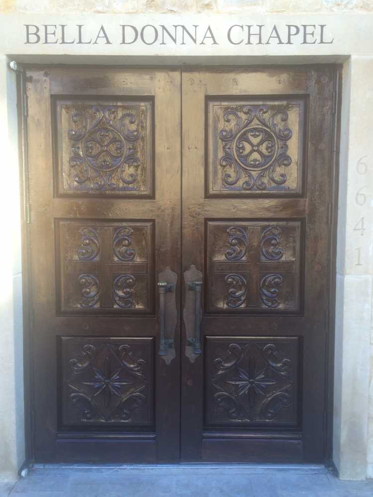 Wood Door Restoration Work