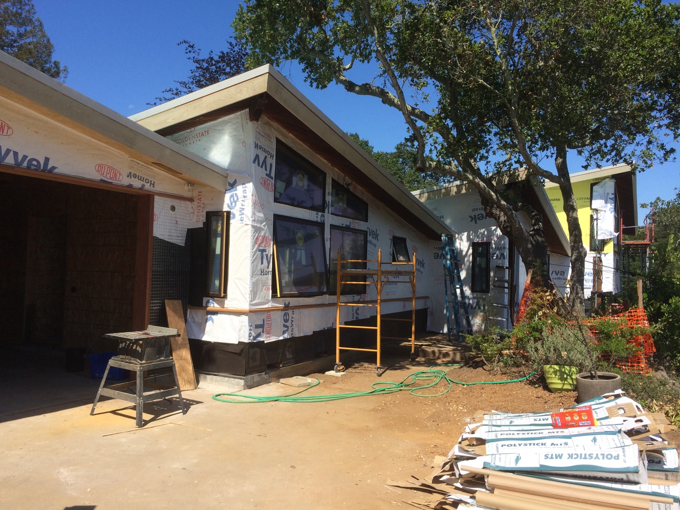 Addition and Major Foundation, Structural upgrades 