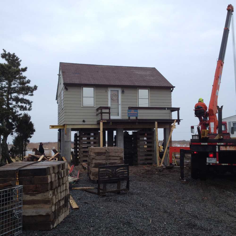 N J & J Builders LLC Matunuck, RI Coastal Home Elevated