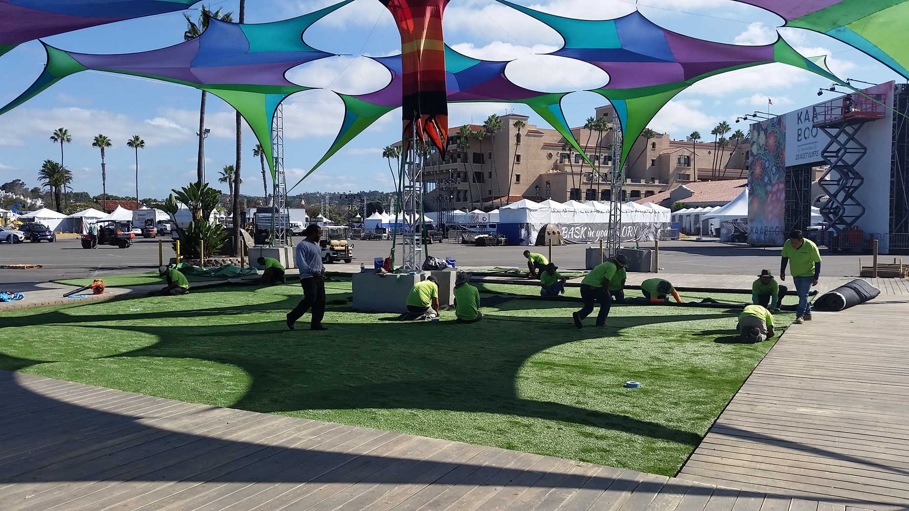 Kaaboo Festival by Omega Turf