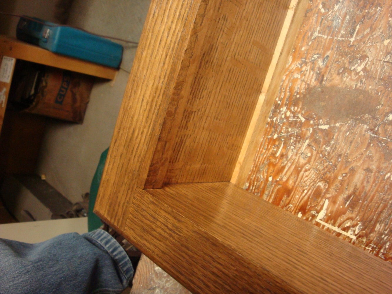 Custome Build Cabinet In Hallway