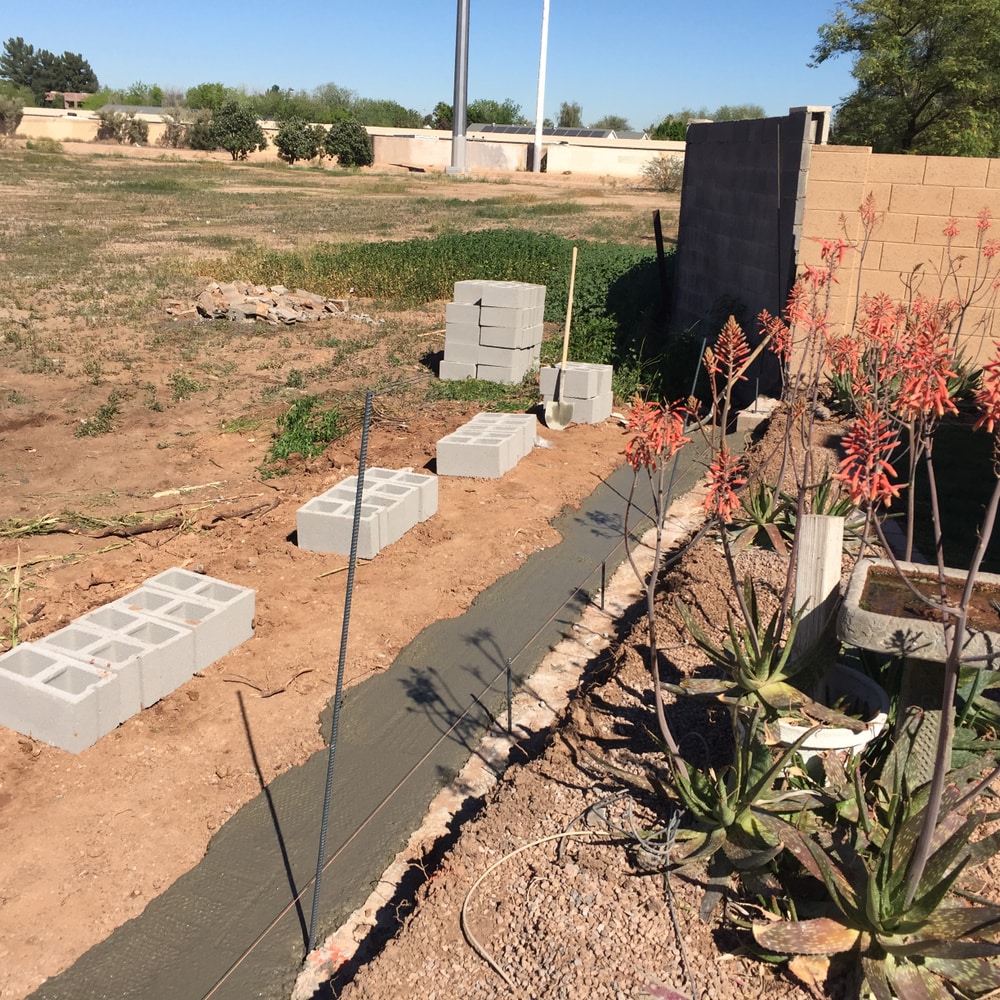 Block wall replacement