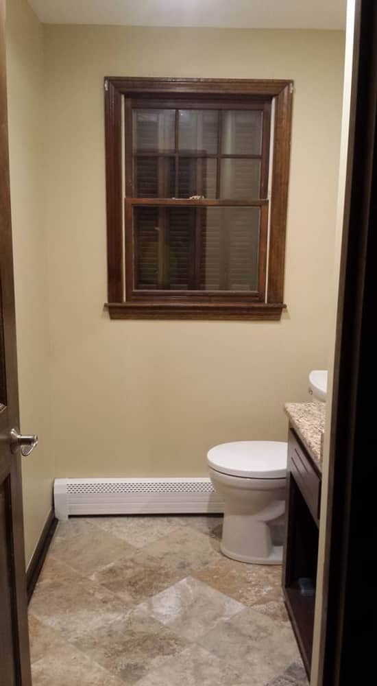 Master and half bath. remodel 