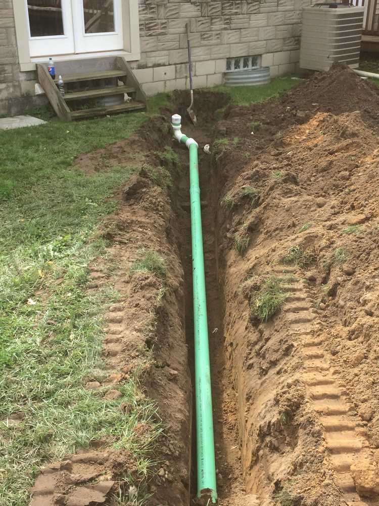 Sanitary sewer hook up Edinburg pa