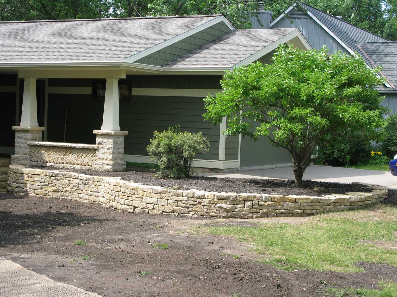 Hawthorn Masonry - Dry stone retaining walls