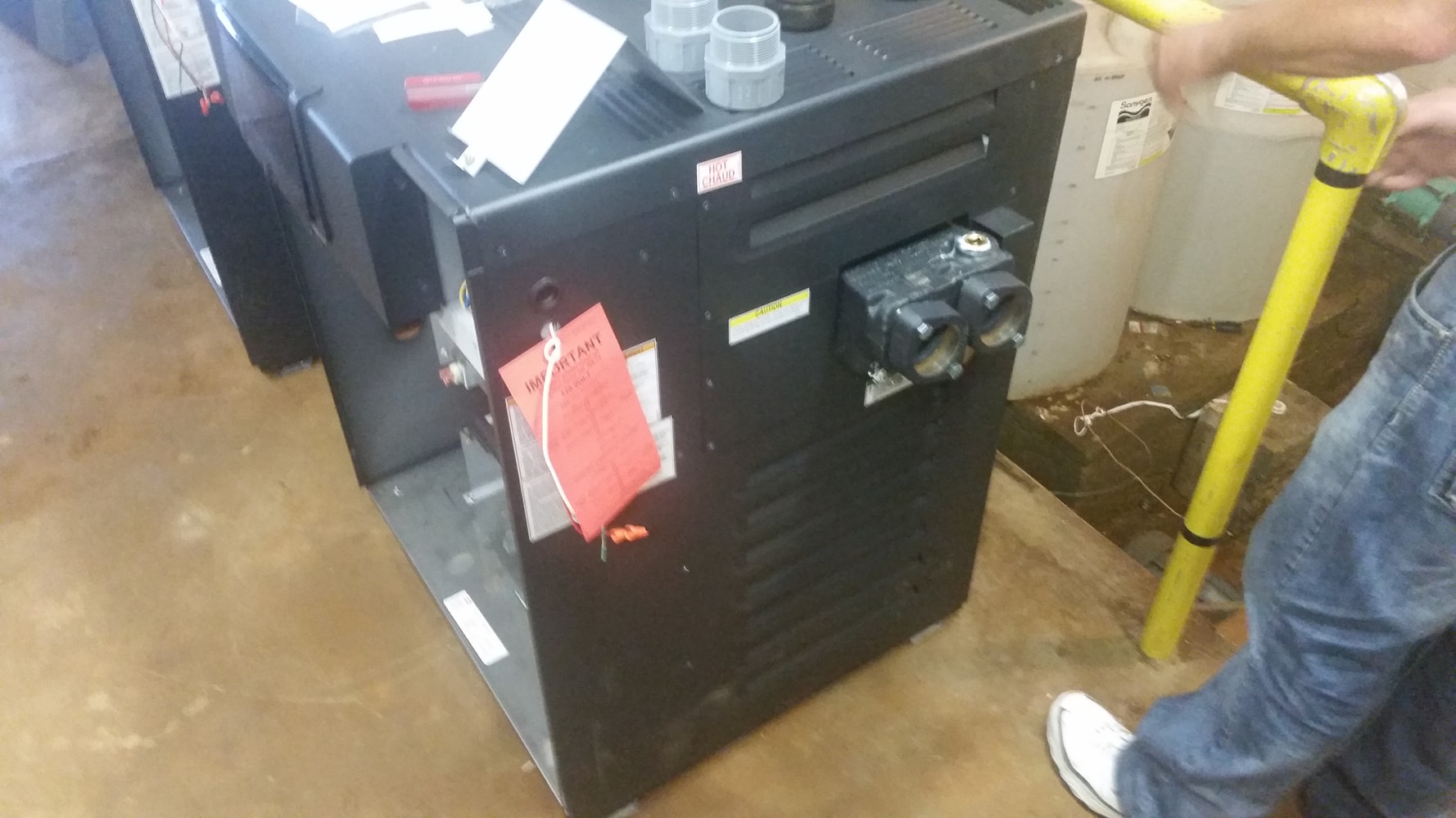 Greene Valley Recreation Club Pool Heater