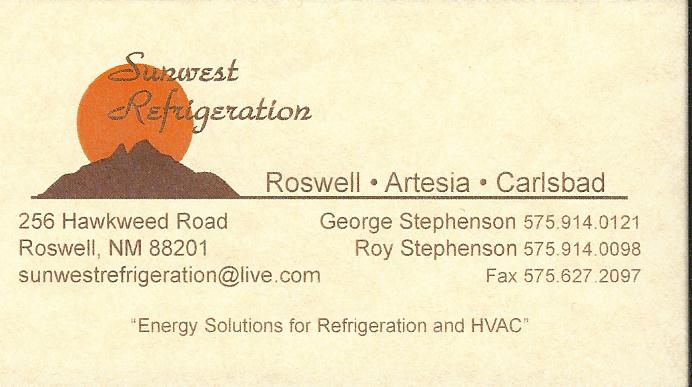 Sunwest Refrigeration Service