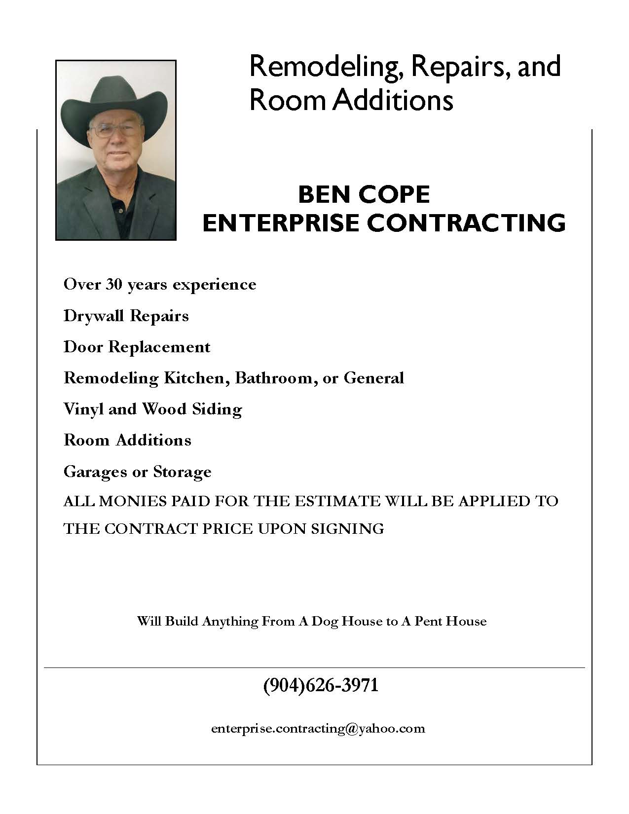 Enterprise Contracting Llc