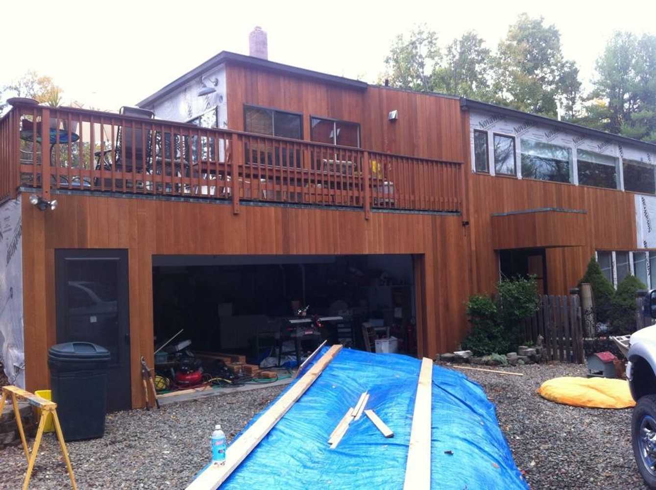 Cedar siding