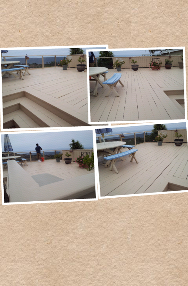 lg painting and deck coating Project